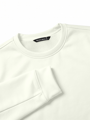Ultra-Comfort Velour Lining Crew-Neck Sweatshirts