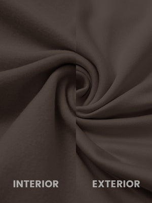 Sudadera polar casual de cuello redondo con capucha