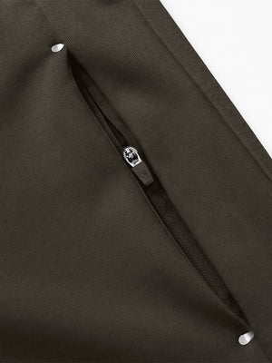 Crewneck Sweatshirt with Zip Pockets