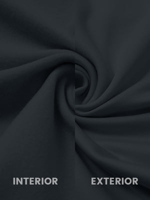 Sudadera polar casual de cuello redondo con capucha