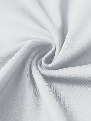 Fabric detail of Fleece lined golf quarter zip showing warm texture in white