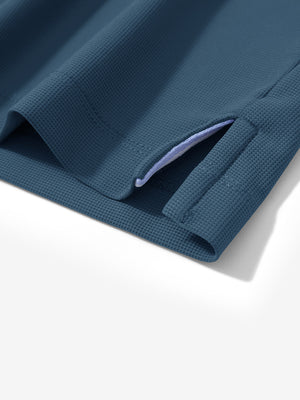 Polos de golf con cuello y textura de gofre Dry Fit