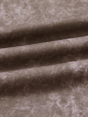 Exclusive print kangaroo hoodies, close-up of fabric in grey brown with unique printed texture and soft feel