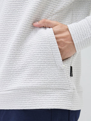Textured Heather Cozy Quarter Zip