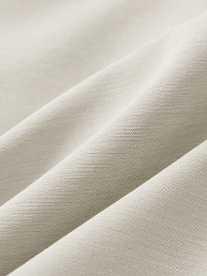 Close-up texture of fossil flat front hybrid golf shorts fabric showing detailed hybrid material and weave.