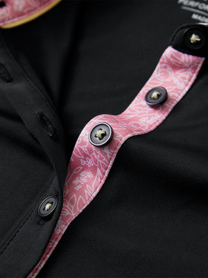 Women’s 5 Buttons Collared Polo Shirts