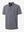 3D view showing jacquard fabric detail of Ventilated Heather Jacquard Polo in NAVY HEATHER