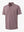 3D view showing jacquard fabric detail of Ventilated Heather Jacquard Polo in DUSTY ROSE HEATHER