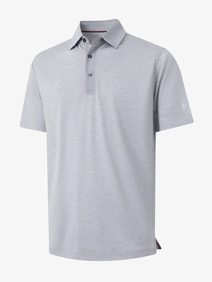 3D render highlighting the faded denim heather fabric texture