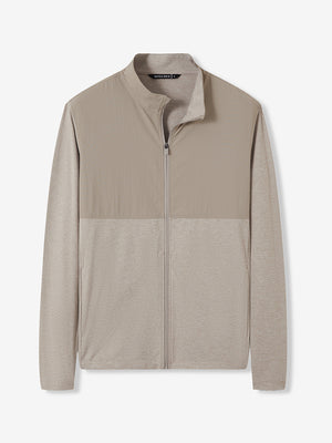 Lightweight Outerwear Jacket With Zipper Pockets