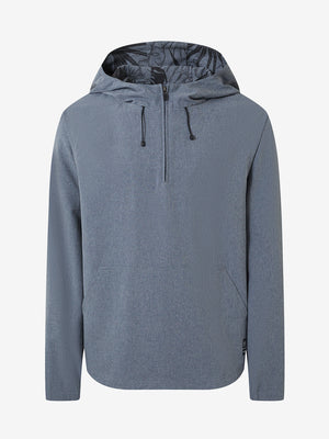 Water Resistant 1/4 Zip Hooded Pullover